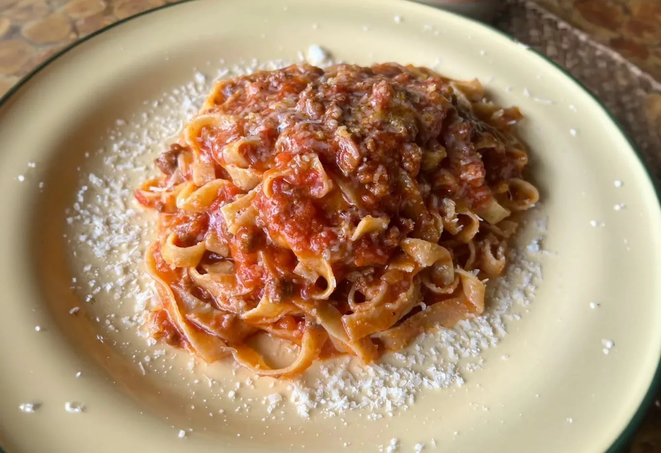 Fettuccine Alla Bolognese