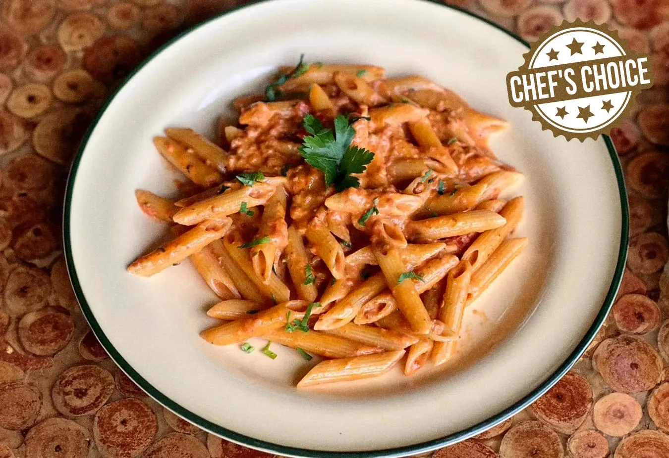 Penne Alla Crema Di Gamberi